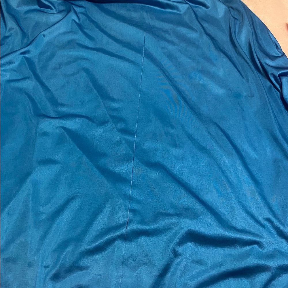 Vintage Olga Deep V Lace Silky Full Length Nightgown - Picture 8 of 8